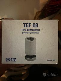 Testina elettrotermica FIV impianto radiante pav