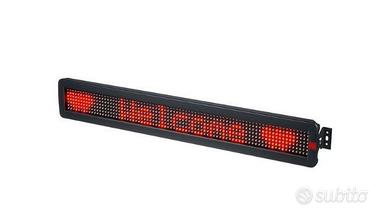 Insegna scritta scorrimento