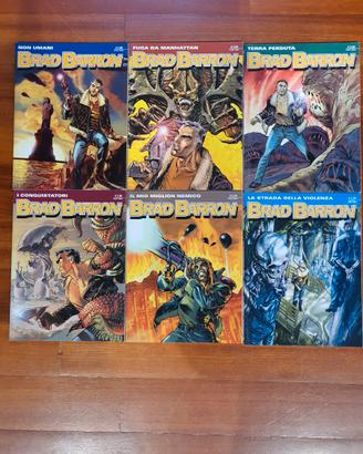 Brad Barron fumetto serie Bonelli dal n1 al 6