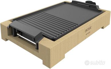 Cecotec Tasty & Grill 2000 Bamboo Black Piastra El