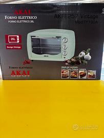 Forno elettrico AKAI in stile vintage, 26 litri