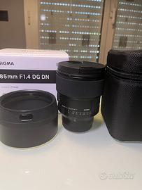 Sigma 85 1.4 art per sony ultima serie