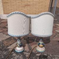 Coppia abat joure, lume, lampada