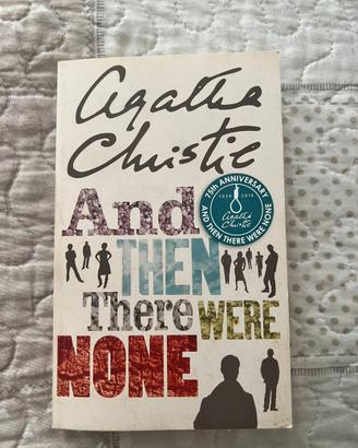 LIBRO AND THEN THERE WERE NONE, AGATA CHRISTIE