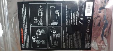 KIT ATTACCO LUCE KNOG PWR PER GARMIN - GOPRO