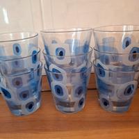 9 bicchieri da cucina