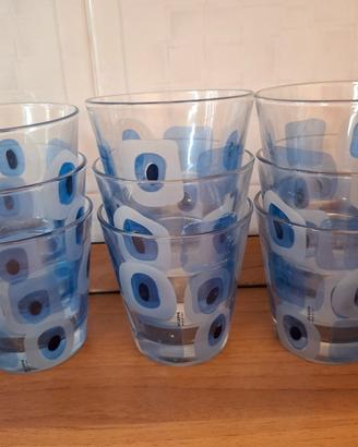 9 bicchieri da cucina