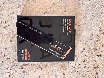 SSD 1Tb wd black