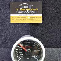 Manometro Pressione Turbo - 1 + 2 DEPO Racing