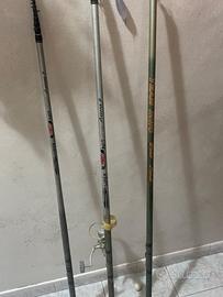Canne da pesca professionale usate da ex gatista