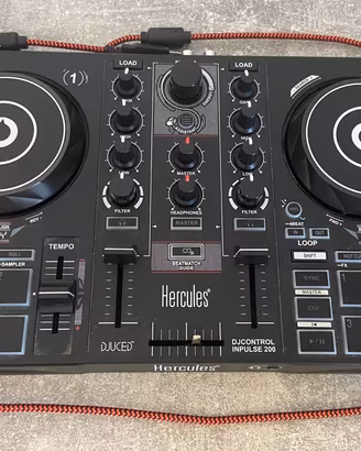 Console Hercules DJControl Inpulse 200 come nuova