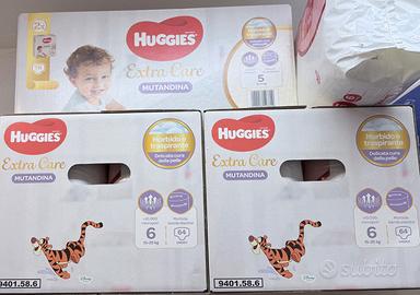 Pannolini **Huggies Extra Care Mutandina Tg 5 e 6