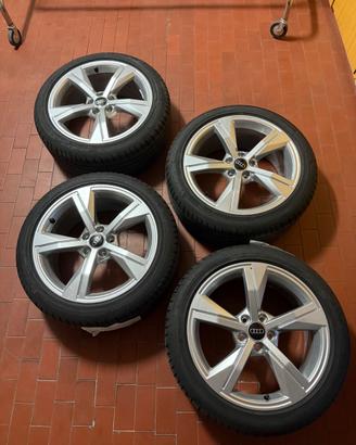 RUOTE COMPLETE AUDI taglia 17, NUOVE