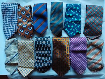 Cravatte vintage varie