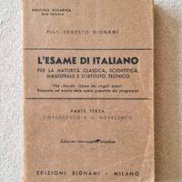 L'esame di italiano - Bignami