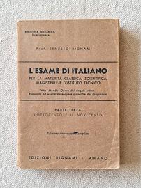 L'esame di italiano - Bignami