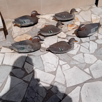 Oche marzaiole di plastica