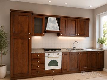 cucina legno cauntry 