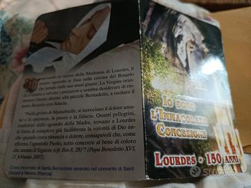 libretto Lourdes 150 anni