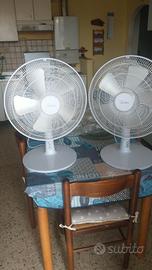 coppia ventilatori da tavolo ardes 60 watt 5 pale