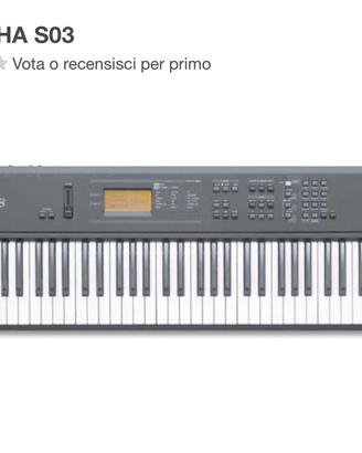 Tastiera Yamaha S03