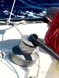 2 winch lewmar 40 con due velocità