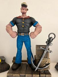 Statuina da collezione “Popeye” con base porto
