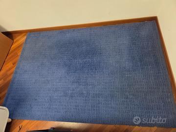 Tappeto blu 135x200