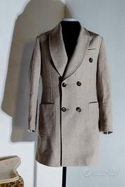 Cappotto doppiopetto in lana elegante Misura 46