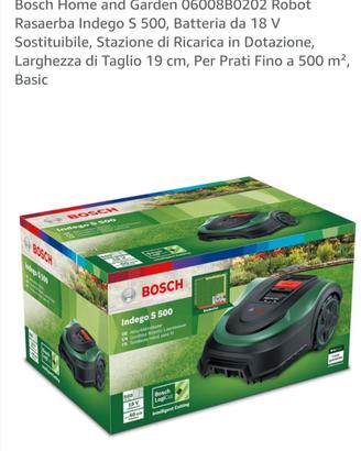 Rasaerba Bosch indigo s500