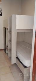 Struttura letto a soppalco 