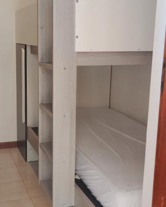Struttura letto a soppalco 