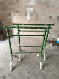 cavalletti telescopico per edilizia con tavola 