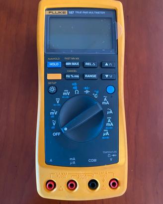 FLUKE 187 TRUE RMS MULTIMETER + PELI 1400 CASE