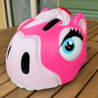 Casco bimba Crazy Safety Pink Horse come nuovo