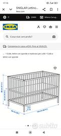 lettino bambini ikea sniglar 