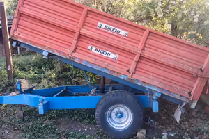 Carrello ribaltabile (frenatura idraulica)