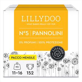 Pannolini LILLYDOO, Confezione da 3 (Taglia 5 (152