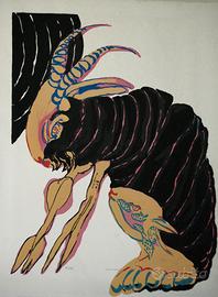 Serigrafia di Remo Brindisi