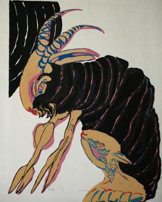Serigrafia di Remo Brindisi
