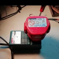 carica batteria e batteria  della makita
