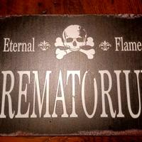 Insegna particolare in metallo vintage 