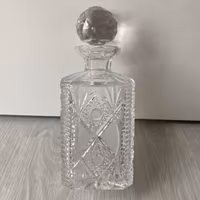 Decanter/Bottiglia in cristallo Bohemia