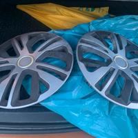 Copri cerchi grigio R14