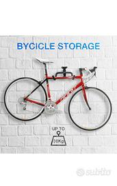 Supporto a muro per bicilette