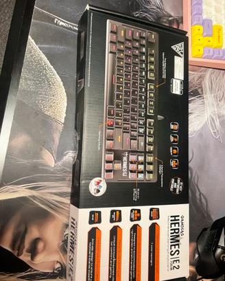 Tastiera Gaming Meccanica GAMDIAS Hermes E2