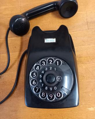 Telefono Telve ( Sip ) nero a muro del 1963