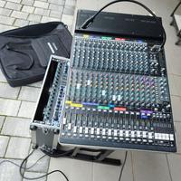 Set Mackie Onyx 1640i + Lexicon MX200 + DBX 166XL