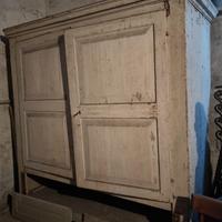 credenza arte povera, legno, da restaurare