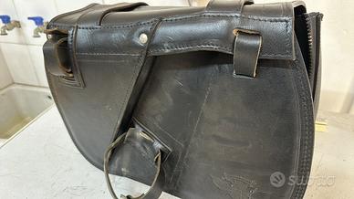 Borsa laterale con incavo ammortizzato Franco Cuoi